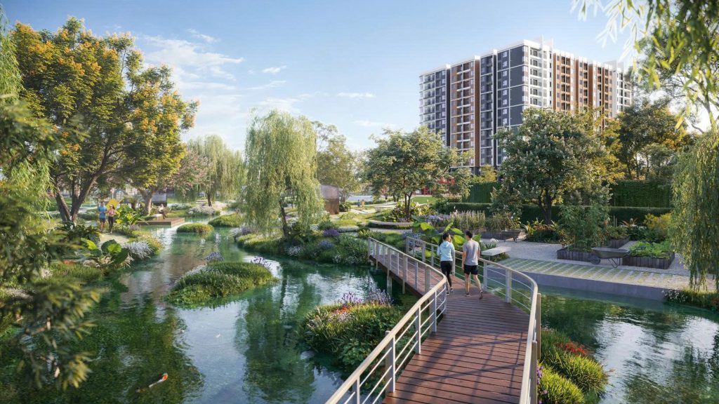 Công viên khu căn hộ Persa place